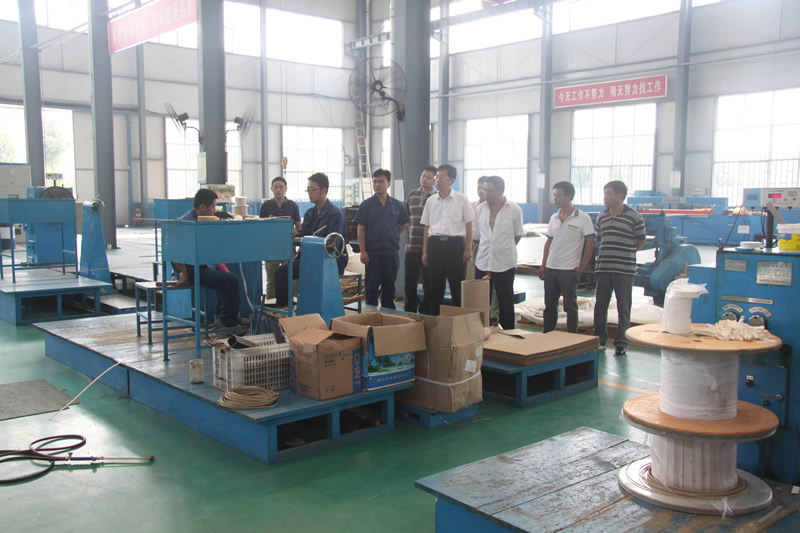 Shanxi Lubao group delegation to visit our company to guide the work of