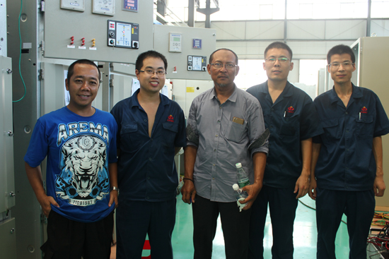 A warm welcome to Indonesia Indonesia or Muara Jawa CFSPP coal-fired power plant project personnel to our communication